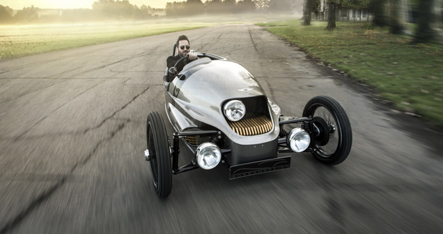 Illustration for article titled The Morgan EV3 Is The All-Electric 3-Wheeler Of Future Past
